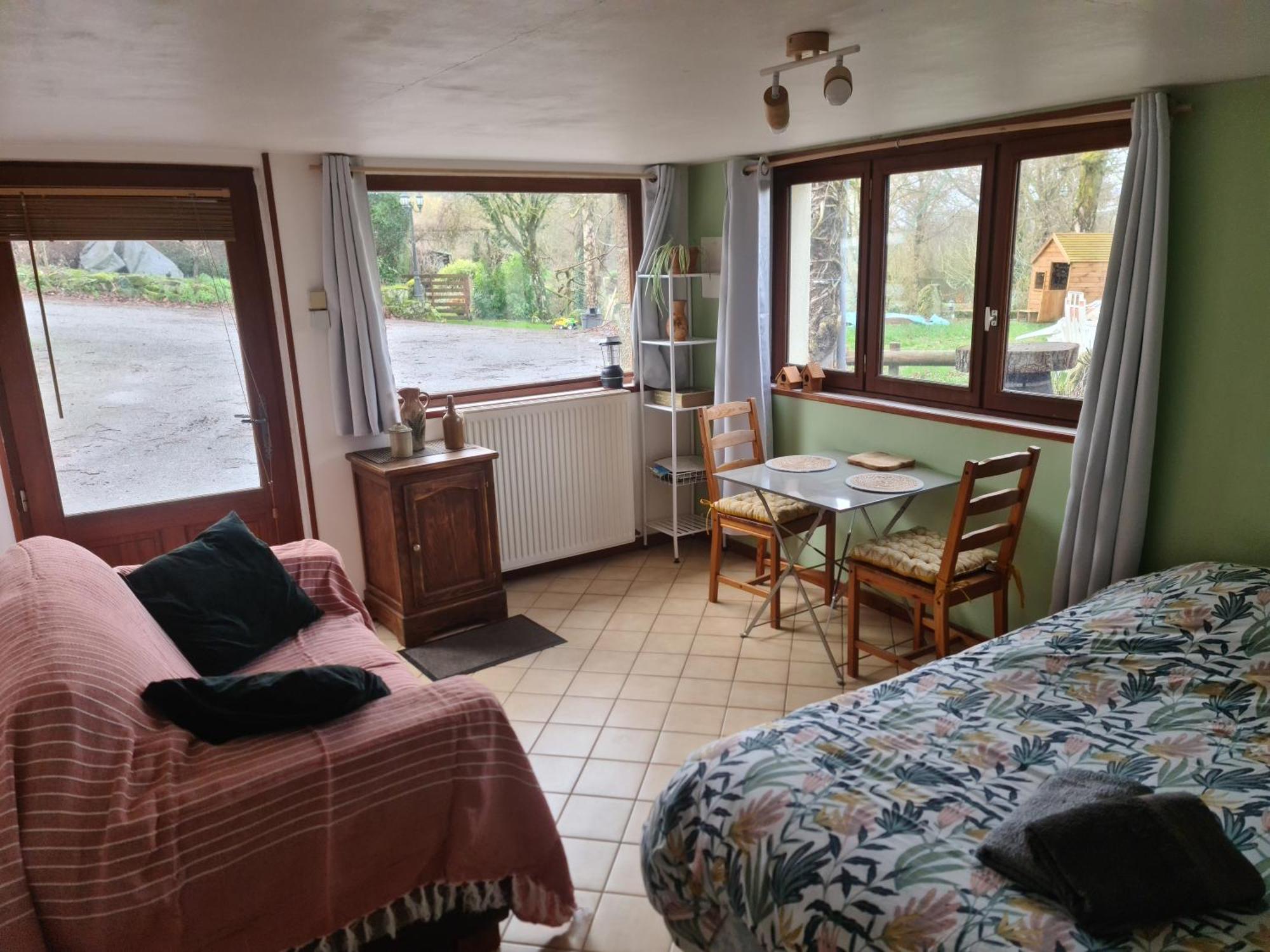 Chambre A La Ferme, Les Vergers Du Muscardin Villa Breel Esterno foto