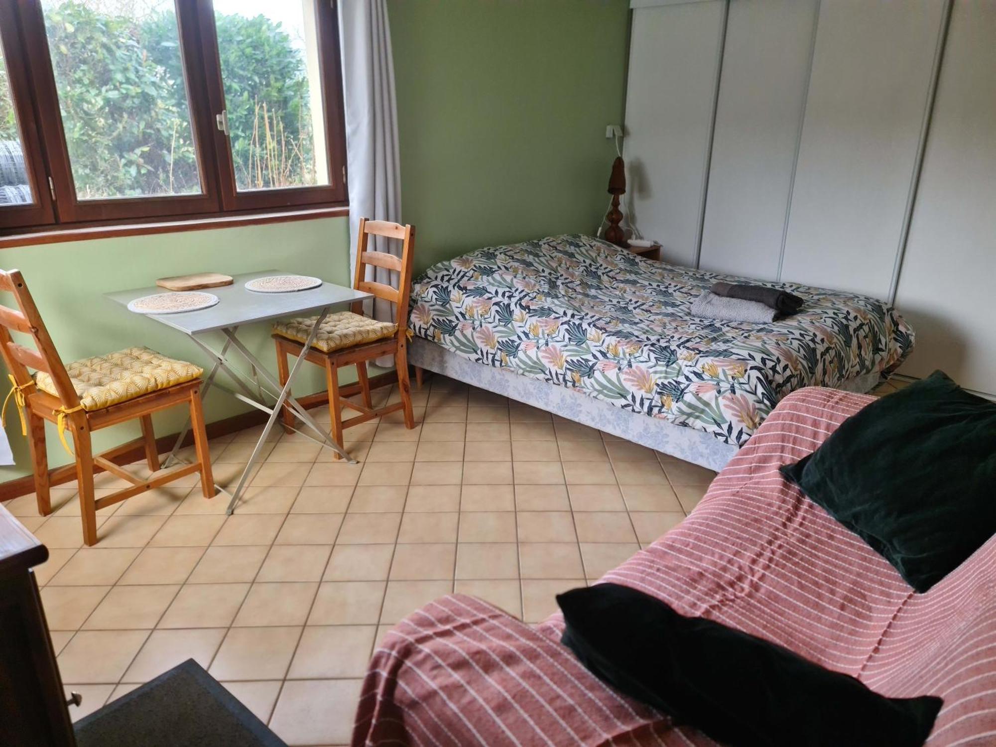 Chambre A La Ferme, Les Vergers Du Muscardin Breel Esterno foto