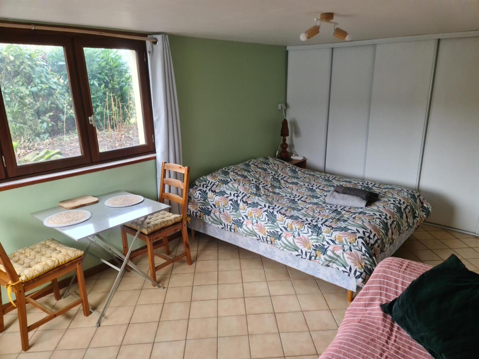 Chambre A La Ferme, Les Vergers Du Muscardin Breel Esterno foto